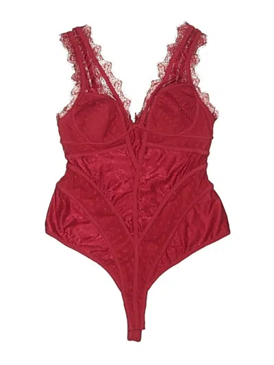 Bebe Bodysuit In Burgundy