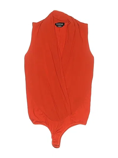 Pre-owned Bebe Bodysuit In Orange