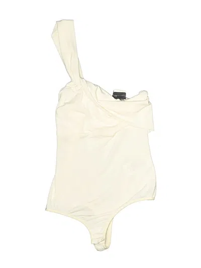 Pre-owned Bebe Bodysuit In White