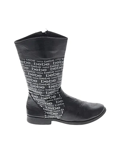 Pre-owned Bebe Kids' Boots In Black