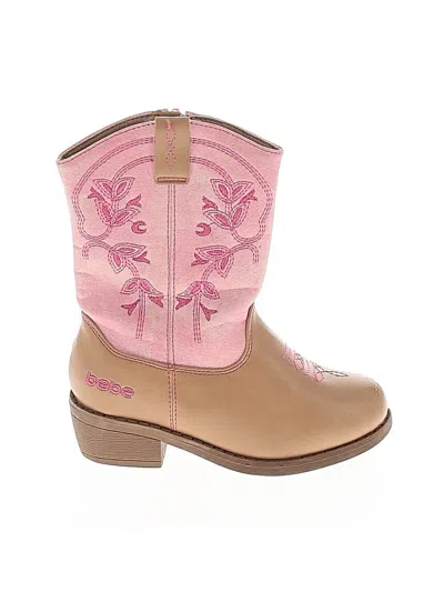 Pre-owned Bebe Kids' Boots In Pink
