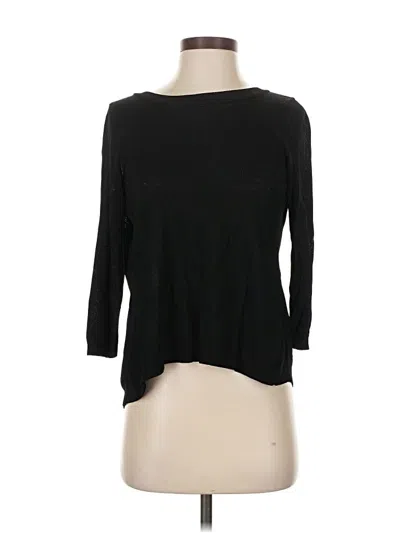 Pre-owned Bebe Cardigan Sweater In Black