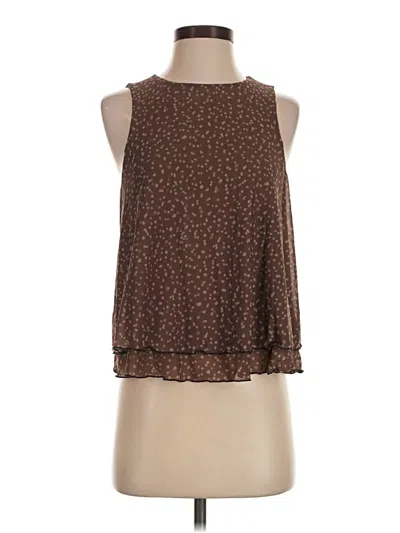 Pre-owned Bebe Cardigan Sweater In Brown