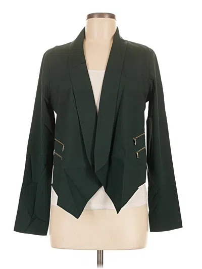 Pre-owned Bebe Cardigan Sweater In Green