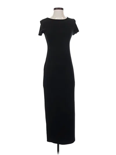 Pre-owned Bebe Casual Dress In Black