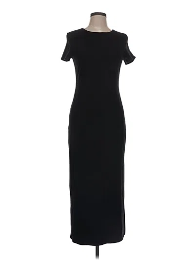 Pre-owned Bebe Casual Dress In Black