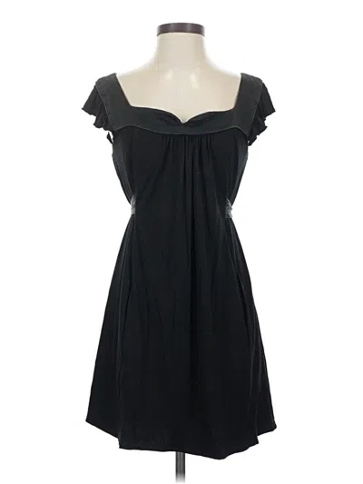 Pre-owned Bebe Casual Dress In Black