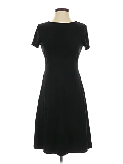 Pre-owned Bebe Casual Dress In Black