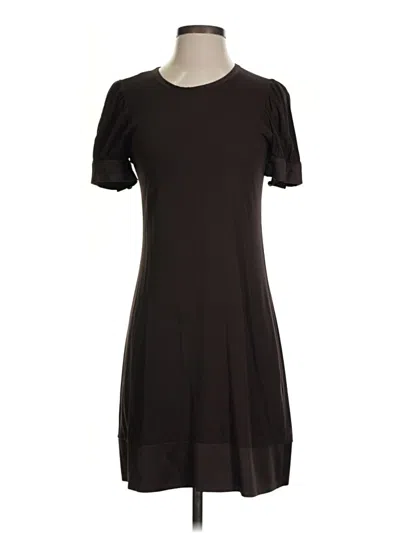 Pre-owned Bebe Casual Dress In Black