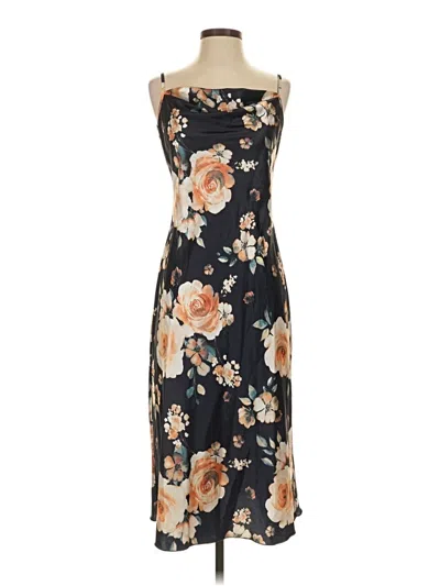 Pre-owned Bebe Casual Dress In Black