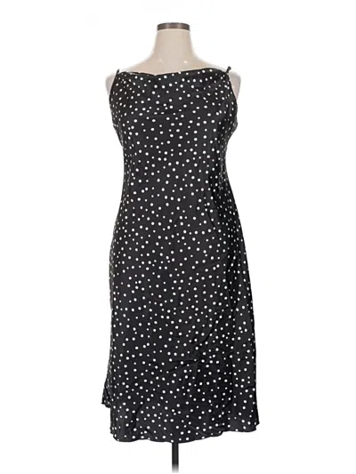 Pre-owned Bebe Casual Dress In Black