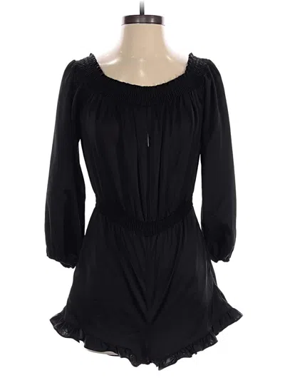 Pre-owned Bebe Casual Dress In Black