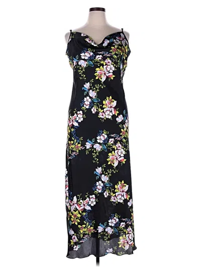 Pre-owned Bebe Casual Dress In Black