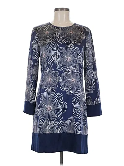 Pre-owned Bebe Casual Dress In Blue