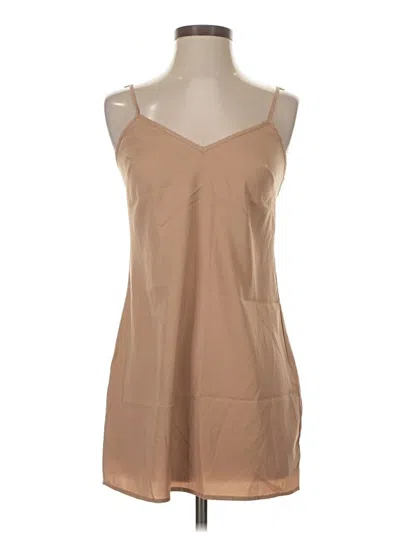 Pre-owned Bebe Casual Dress In Brown
