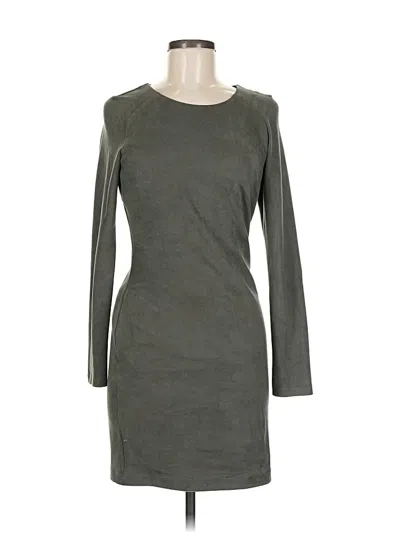 Pre-owned Bebe Casual Dress In Gray