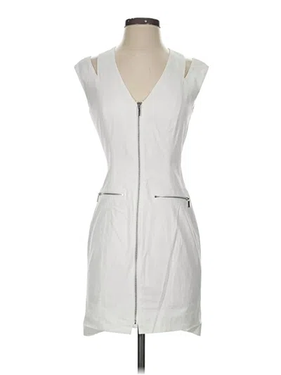 Pre-owned Bebe Casual Dress In Gray