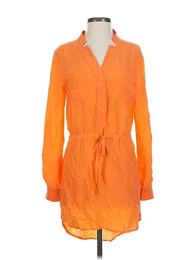 Pre-owned Bebe Casual Dress In Orange
