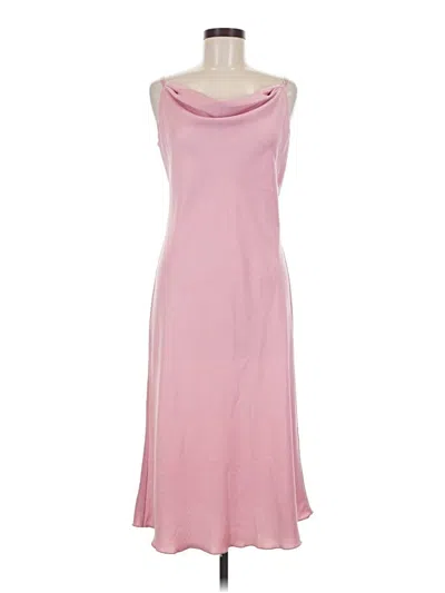 Pre-owned Bebe Casual Dress In Pink