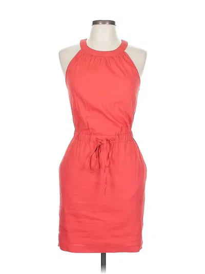 Pre-owned Bebe Casual Dress In Red