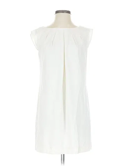 Pre-owned Bebe Casual Dress In White
