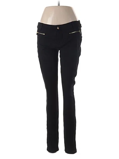 Pre-owned Bebe Casual Pants In Black