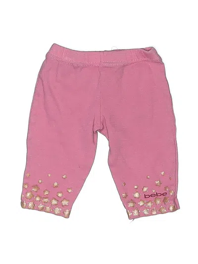 Pre-owned Bebe Babies' Casual Pants In Pink