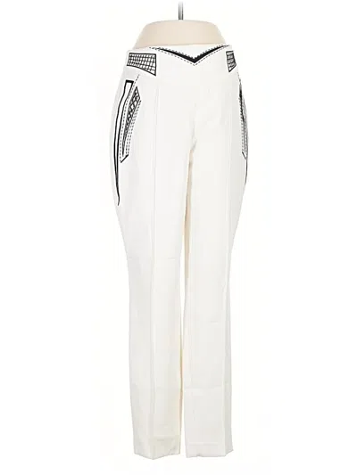 Pre-owned Bebe Casual Pants In White