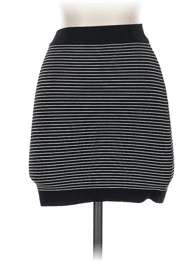 Pre-owned Bebe Casual Skirt In Black