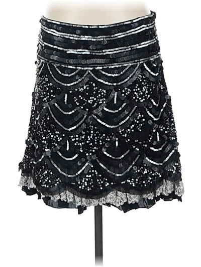 Pre-owned Bebe Casual Skirt In Black
