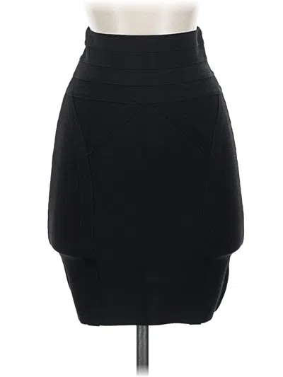 Pre-owned Bebe Casual Skirt In Black