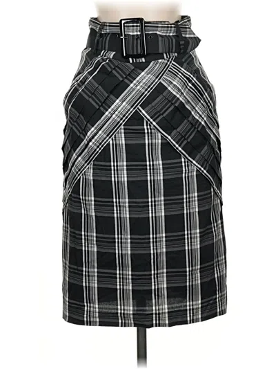 Pre-owned Bebe Casual Skirt In Black