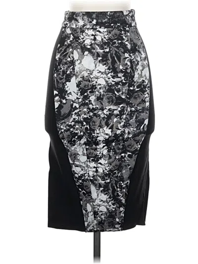 Pre-owned Bebe Casual Skirt In Black
