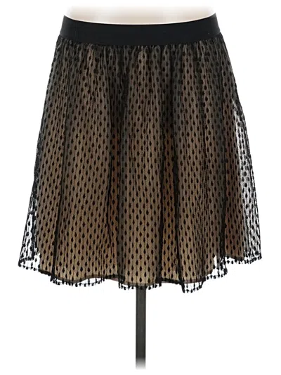 Pre-owned Bebe Casual Skirt In Black