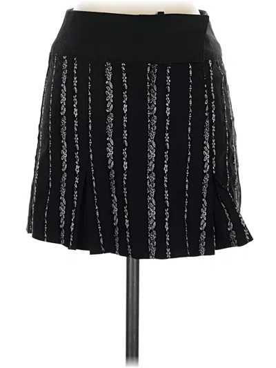 Pre-owned Bebe Casual Skirt In Black