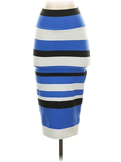 Pre-owned Bebe Casual Skirt In Blue