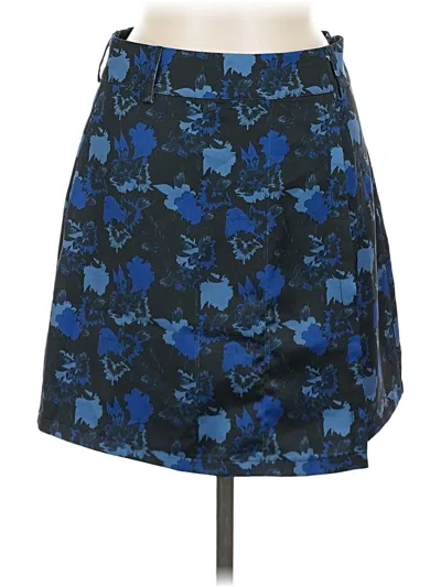 Pre-owned Bebe Casual Skirt In Blue