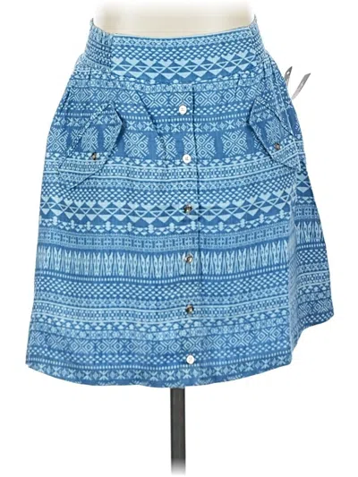 Bebe Casual Skirt In Blue