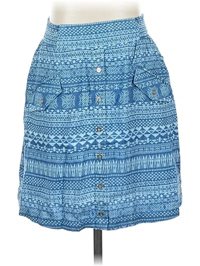 Bebe Casual Skirt In Blue