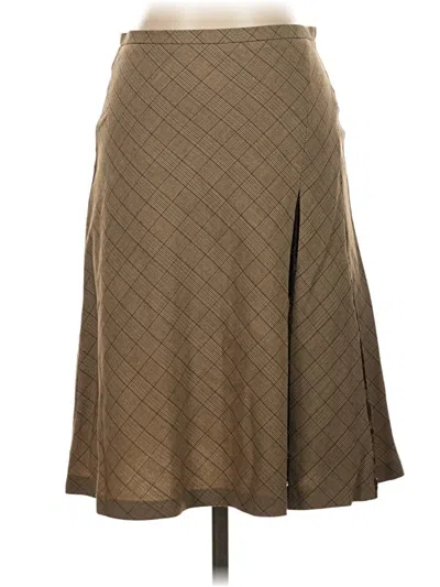 Pre-owned Bebe Casual Skirt In Brown