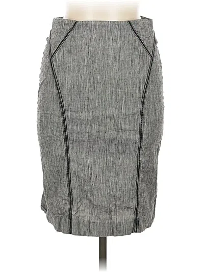 Pre-owned Bebe Casual Skirt In Gray