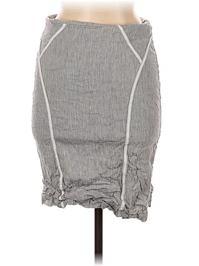 Pre-owned Bebe Casual Skirt In Gray