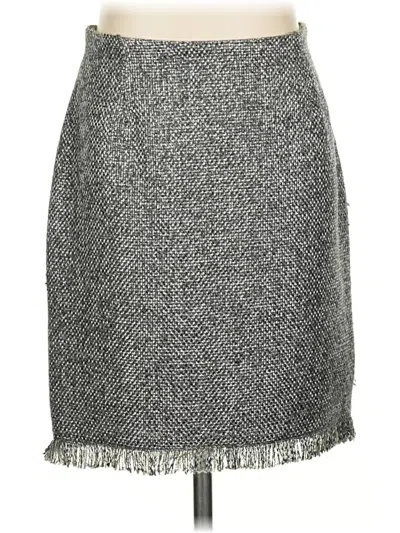 Pre-owned Bebe Casual Skirt In Gray