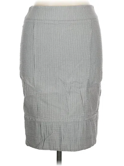Pre-owned Bebe Casual Skirt In Gray