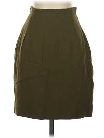 Pre-owned Bebe Casual Skirt In Green