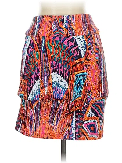 Bebe Casual Skirt In Multi