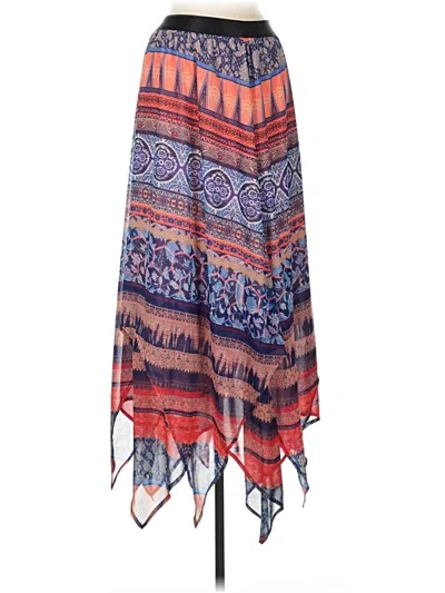 Pre-owned Bebe Casual Skirt In Orange