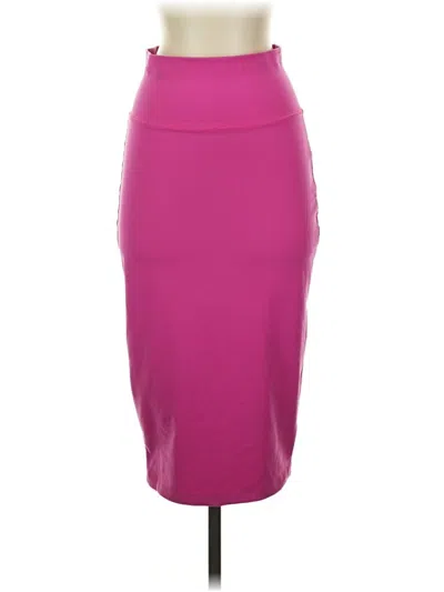 Pre-owned Bebe Casual Skirt In Pink