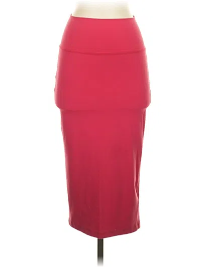 Pre-owned Bebe Casual Skirt In Red