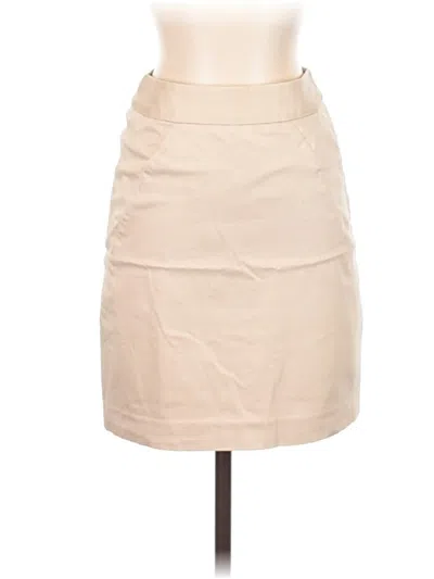 Pre-owned Bebe Casual Skirt In Tan